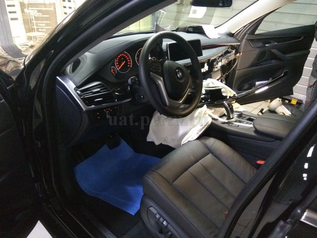 BMW X6 - установка автосигнализации Pandect X-1900BT