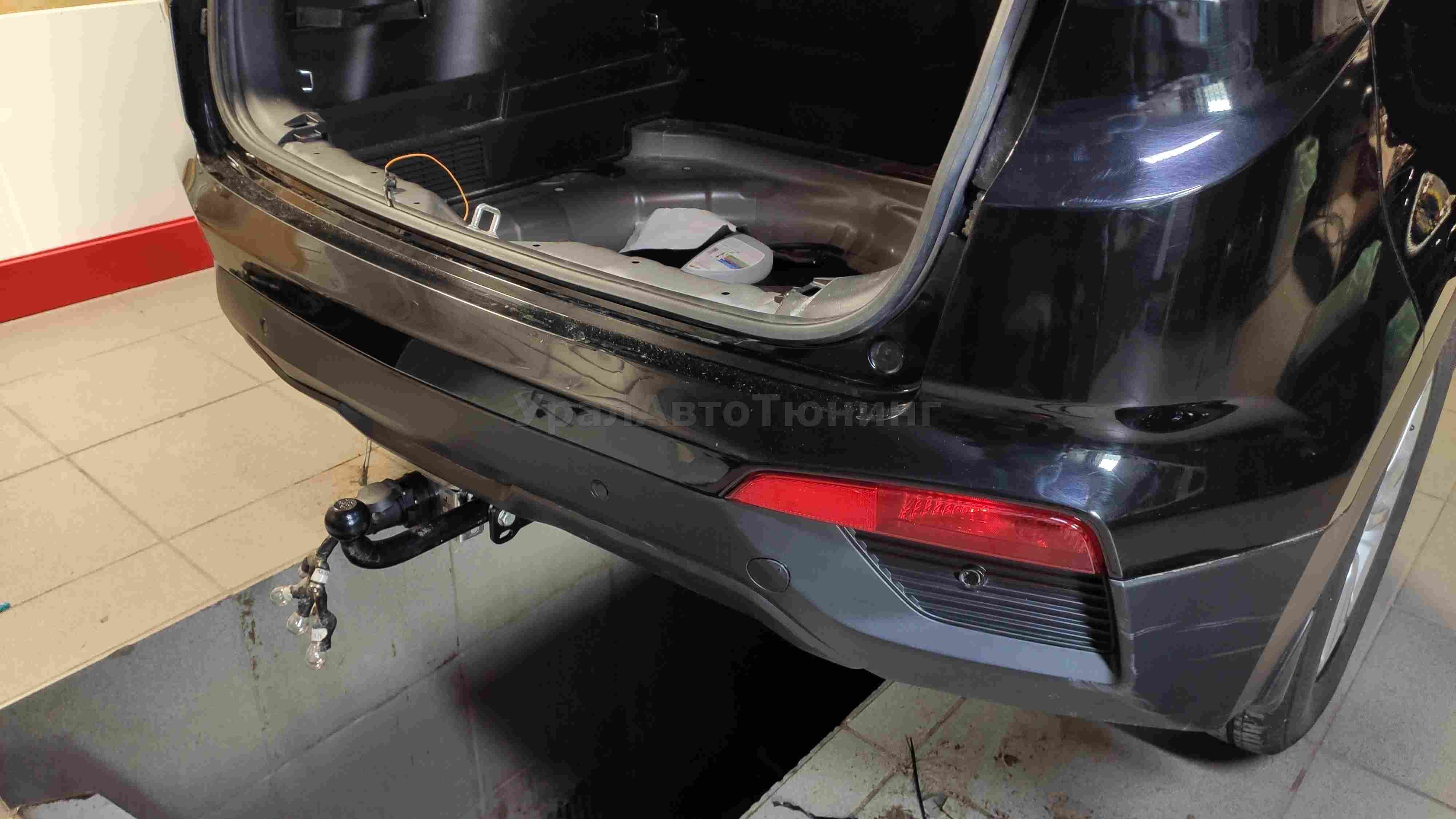Установка фаркопа на Hyundai Creta