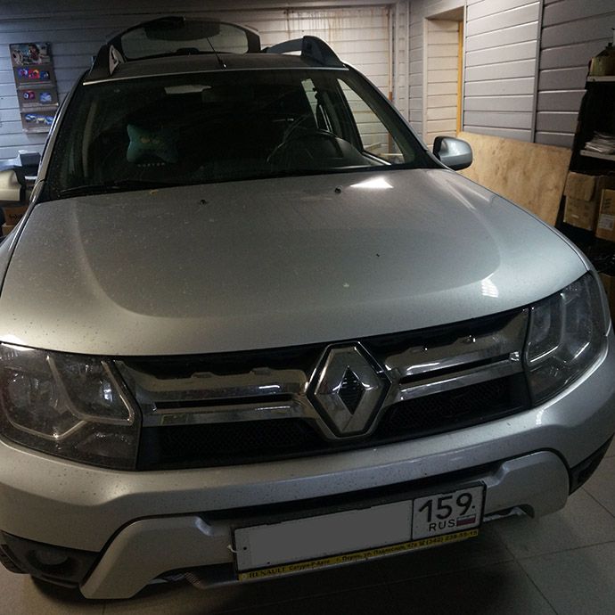 Renault Duster - Установка фаркопа