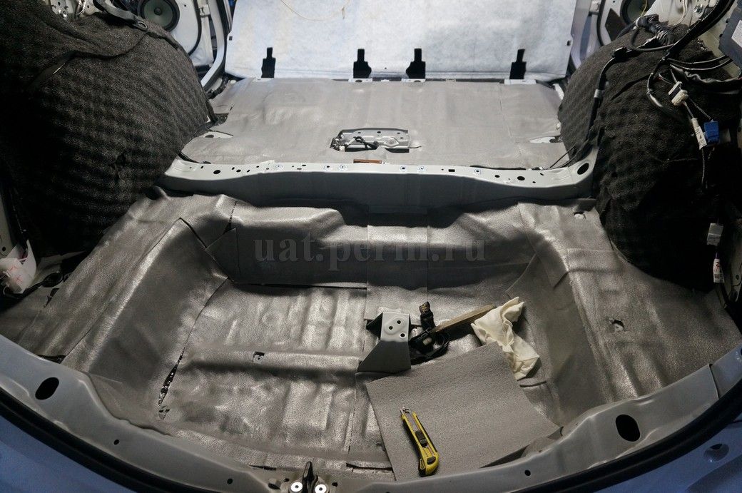 Toyota Rav-4 - шумоизоляция