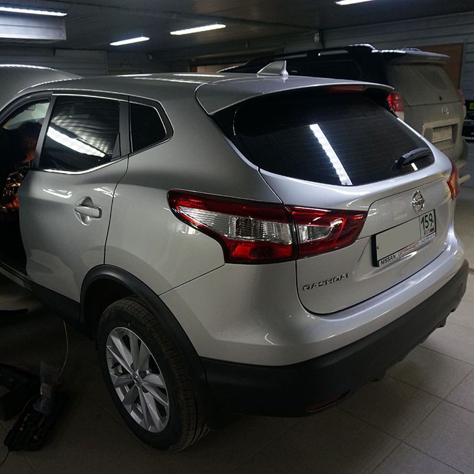 Nissan Qashqai - Установка автосигнализации StarLine A93