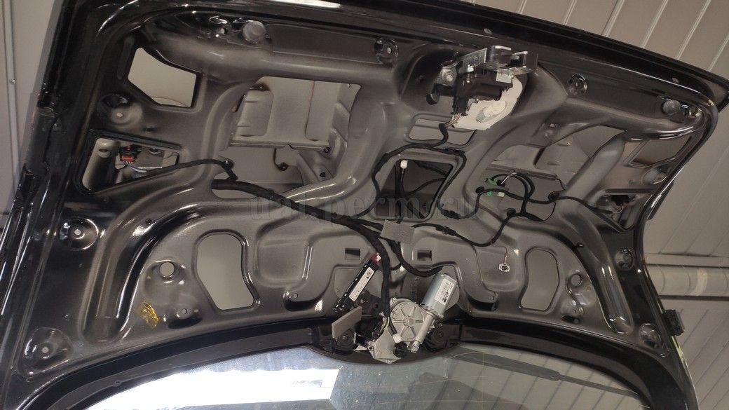 Шумоизоляция крышки багажника Skoda Rapid