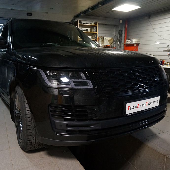 Установка автосигнализации Pandora DX 91 LoRa на Range Rover