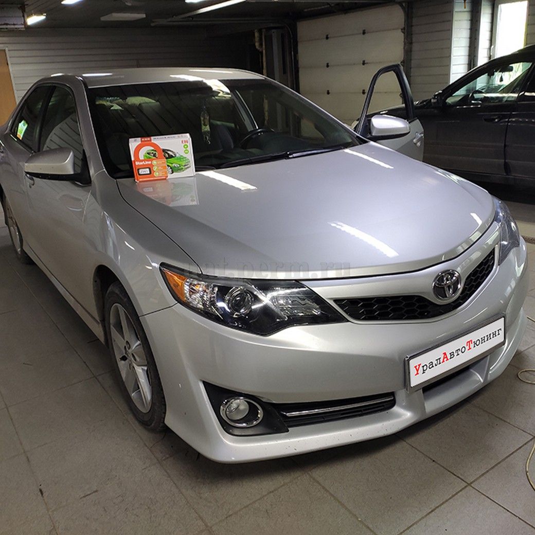Установка автосигнализации StarLine E96 на Toyota Camry