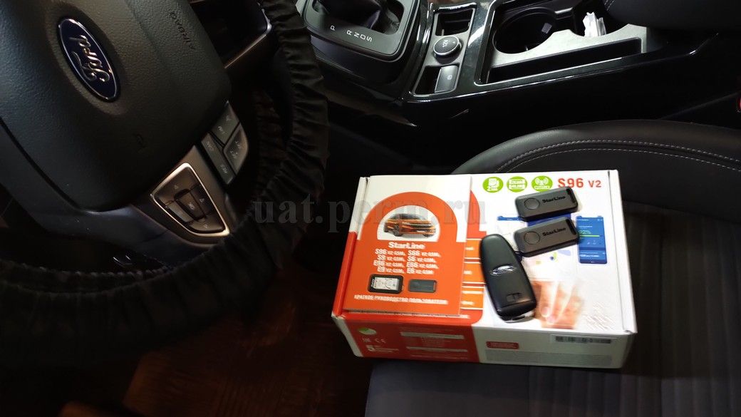 Установка автосигнализации StarLine S96 (v.2) на Ford Kuga