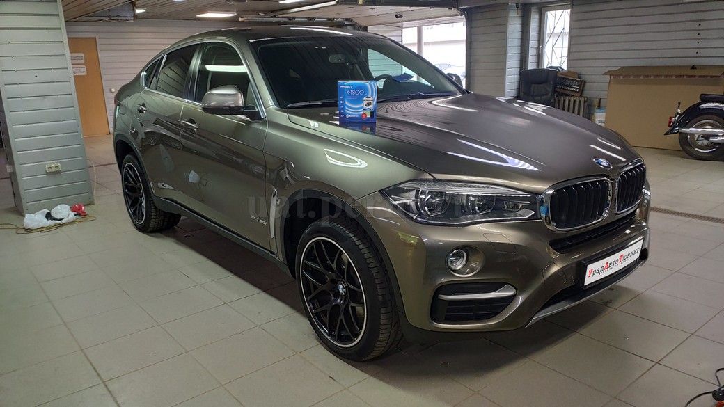 BMW X6 - установка автосигнализации Pandect X-1800L