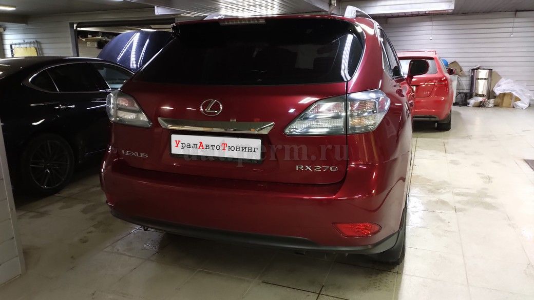 Lexus RX 270 - Установка автосигнализации Pandora DX-6X