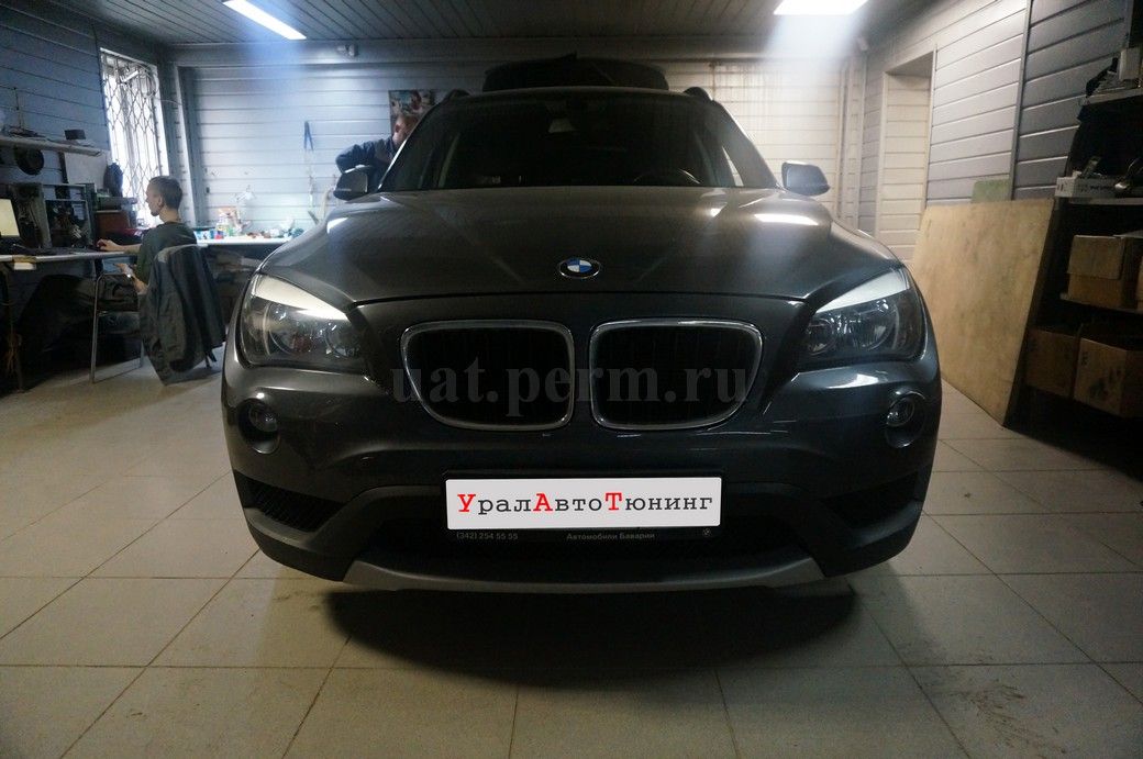 BMW X1 - установка фаркопа