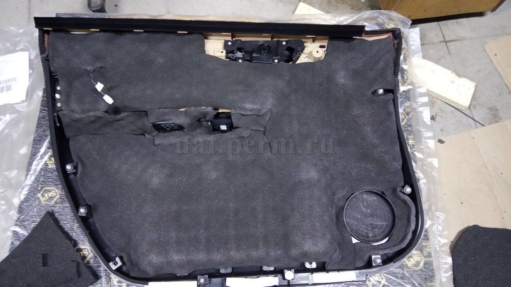 HAVAL H6 - шумоизоляция дверей