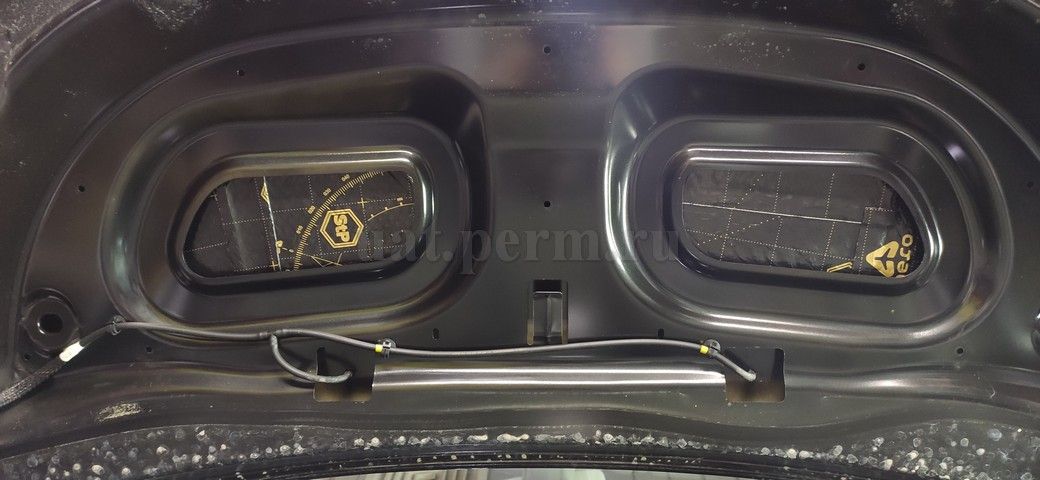 Renault Kaptur - шумоизоляция капота