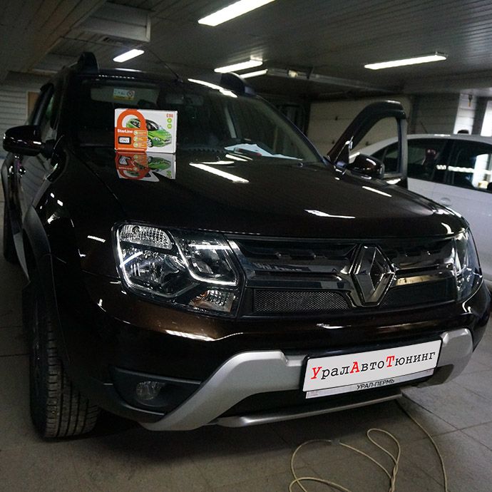 Установка автосигнализации StarLine E96 на Renault Duster