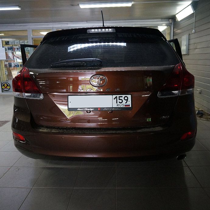 Toyota Venza - Установка автосигнализации Pandect X-1800BT