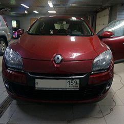 Установка автосигнализации StarLine A93 на Megane