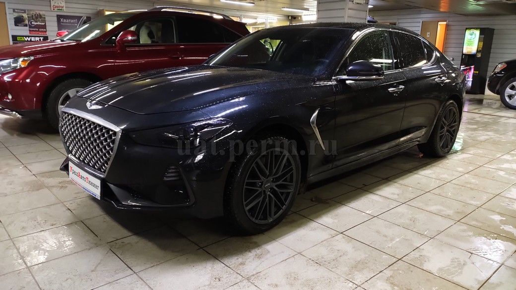Genesis G70 - Установка автосигнализации Pandora DXL 4710