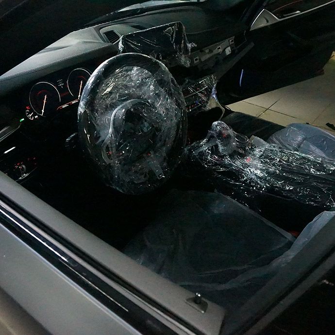 BMW 5 - Установка автосигнализации Pandora DXL 4910