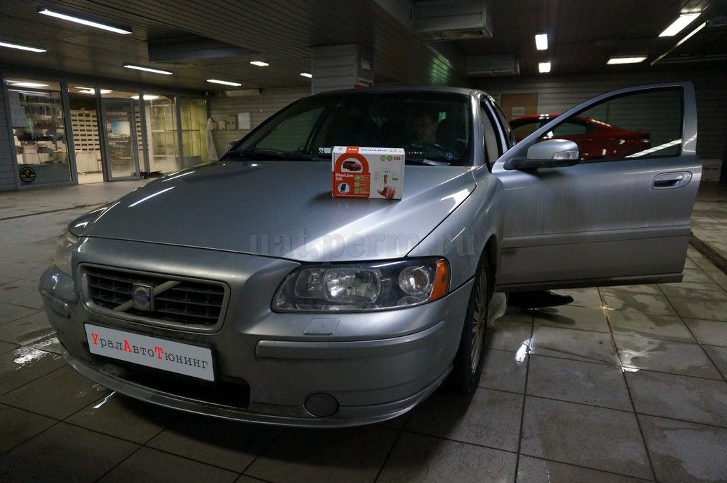 Volvo S60 - установка автосигнализации StarLine S96