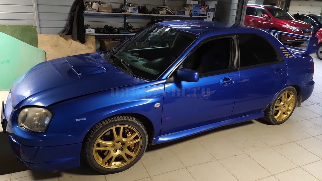 Subaru Impreza - установка автосигнализации StarLine E96