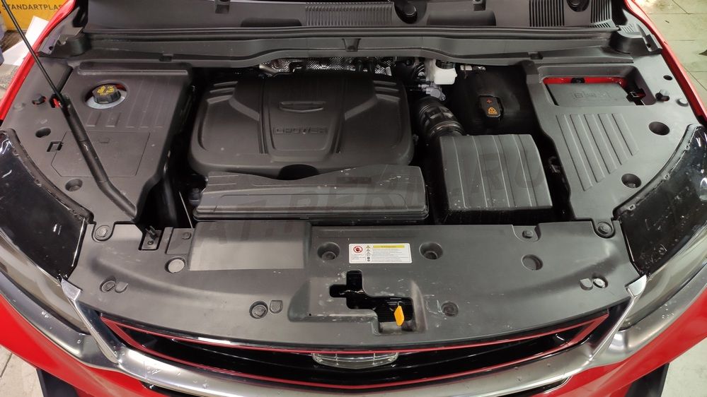Установка автосигнализации StarLine S96 (v.2) на Geely Coolray
