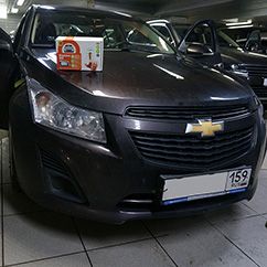 Установка автосигнализации StarLine A93 на Chevrolet Cruze