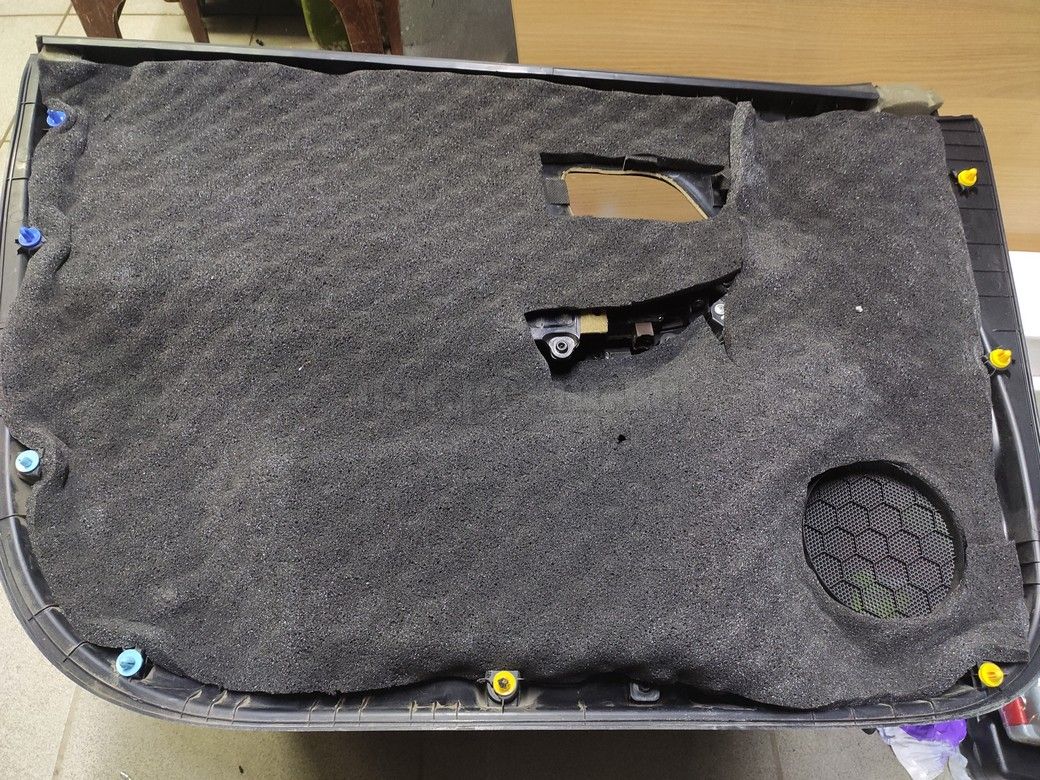 KIA RIO - шумоизоляция дверей