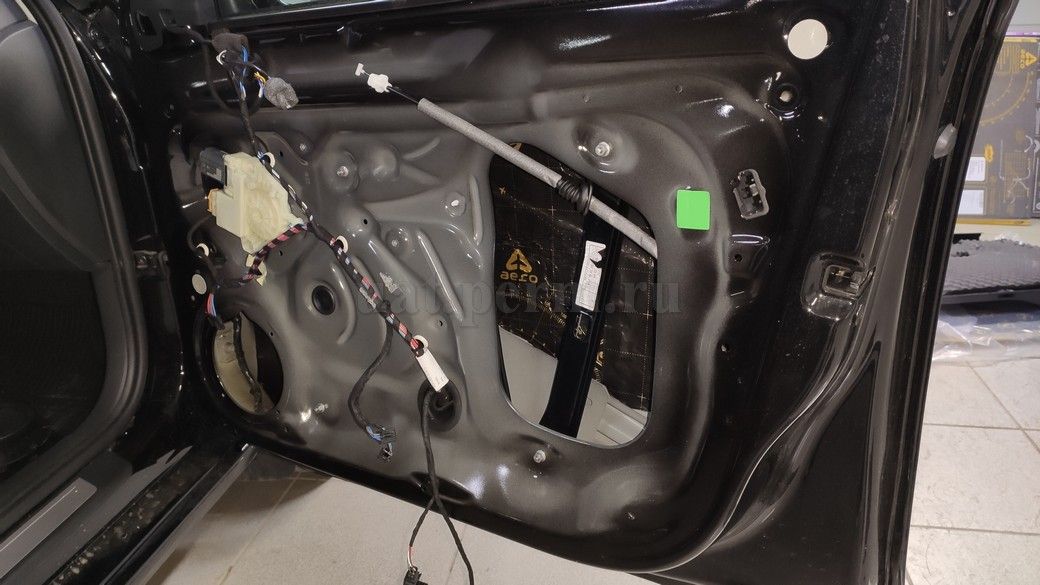 Шумоизоляция дверей Skoda Rapid