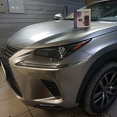 Установка автосигнализации Pandect X-1800BT на Lexus NX200