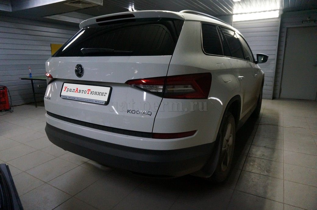 Skoda Kodiaq - установка автосигнализации StarLine A93