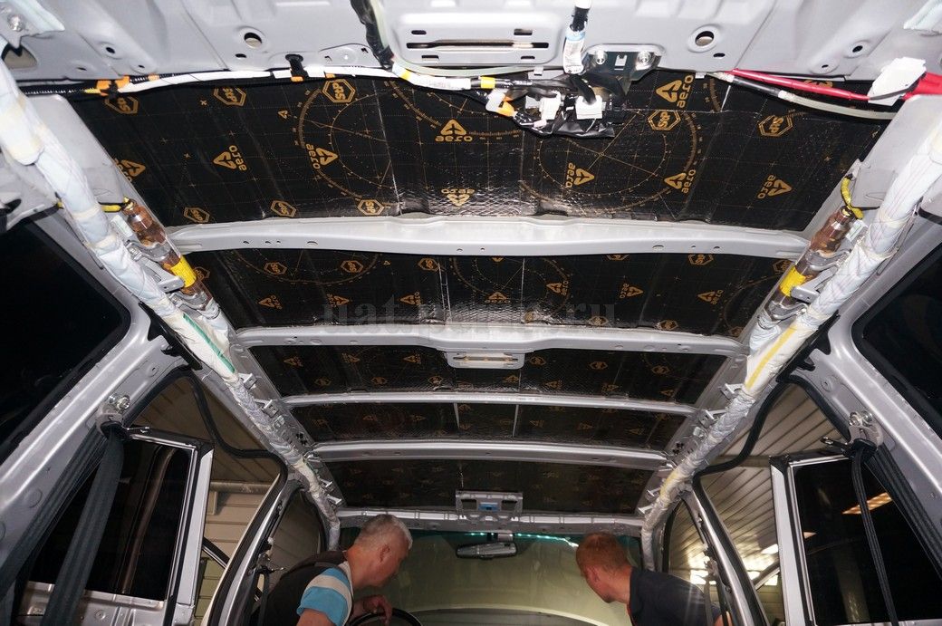 Toyota Highlander - шумоизоляция