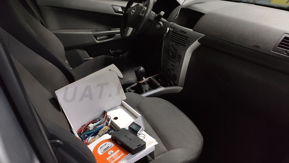 Установка автосигнализации StarLine A93 (v.2) на Opel Astra