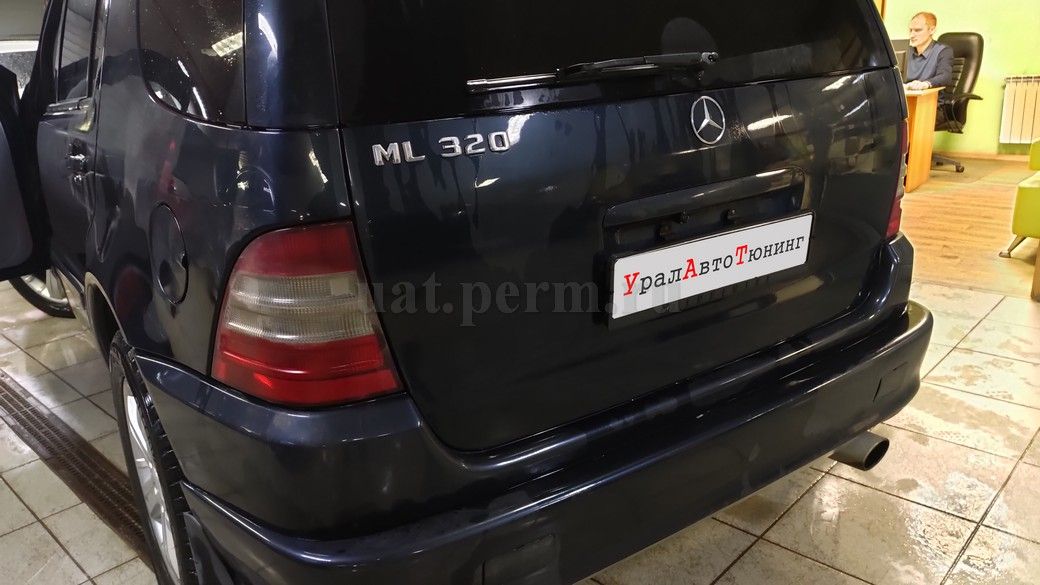 Mercedes ML 320 - установка автосигнализации StarLine S96