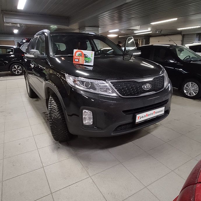 Установка автосигнализации StarLine E96 на KIA Sorento