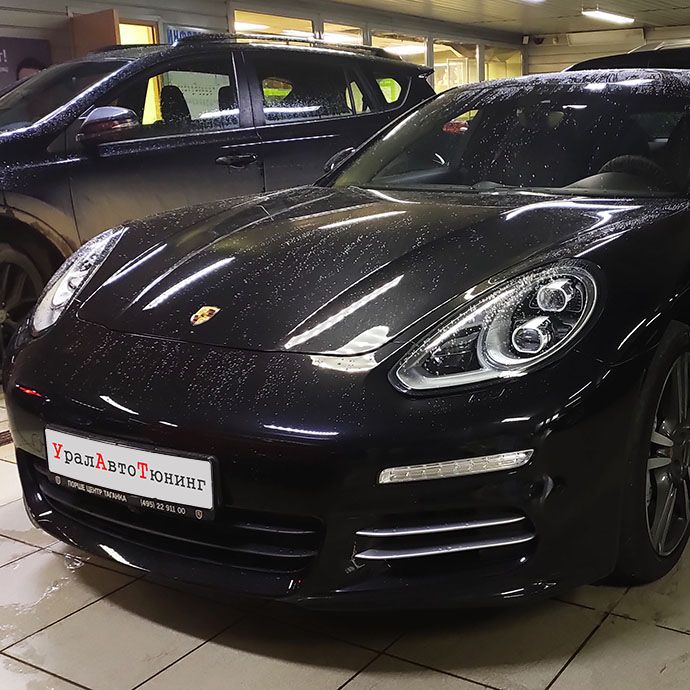 Установка автосигнализации StarLine S96 на Porsche Panamera