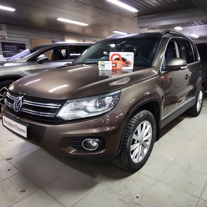 Установка автосигнализации StarLine E96 на VW Tiguan