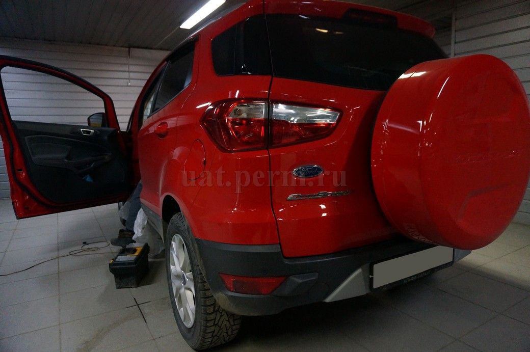Ford EcoSport - установка автосигнализации StarLine A93