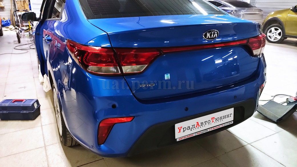 Установка автосигнализации StarLine A93 (v.2) на KIA Rio