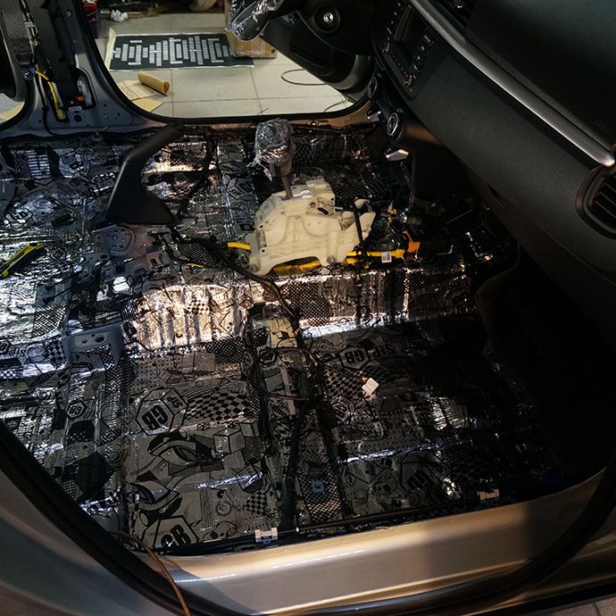 KIA RIO X-Line - Шумоизоляция