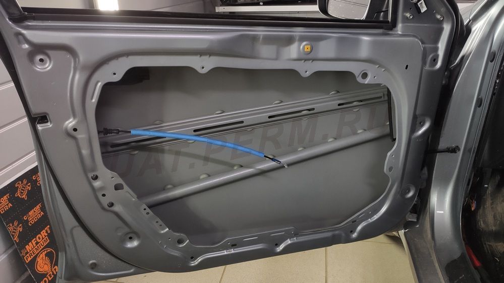 Шумоизоляция дверей KIA Ceed
