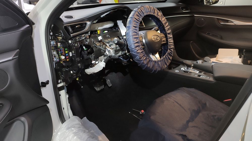 Установка автосигнализации StarLine E96 (v.2) на Infiniti QX55