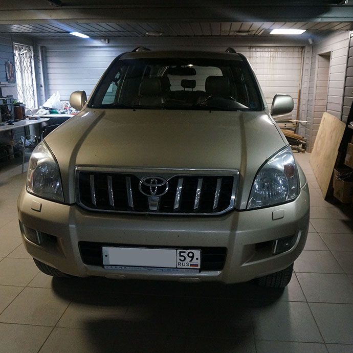 Toyota Land Cruiser Prado - Установка фаркопа