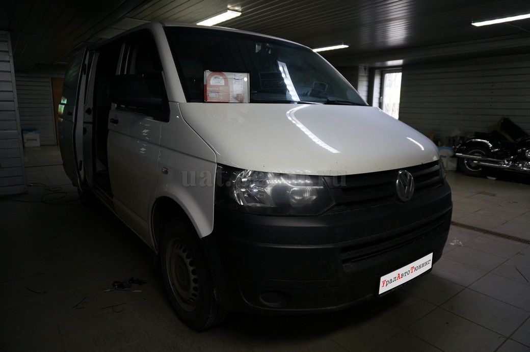 VW Transporter - установка автосигнализации StarLine A93