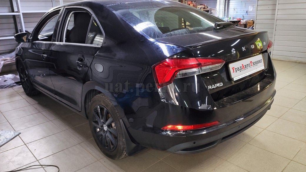 Шумоизоляция Skoda Rapid