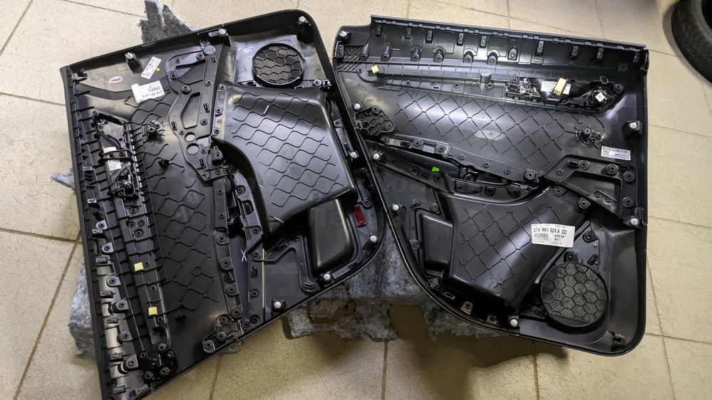 Шумоизоляция дверей Skoda Karoq