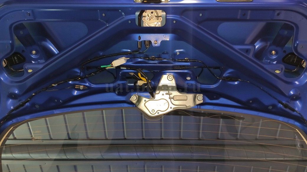 Шумоизоляция крышки багажника Mitsubishi ASX