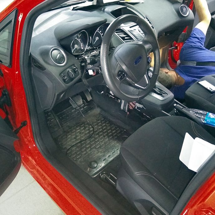 Ford Fiesta - Установка автосигнализации StarLine A93