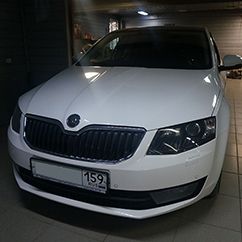 Установка фаркопа Skoda Octavia