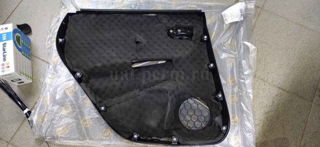 Renault Kaptur - шумоизоляция дверей