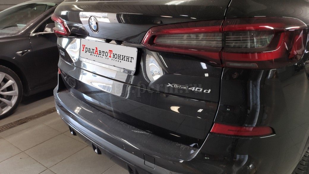 BMW X5 (G05) - установка автосигнализации Pandect X-1800L