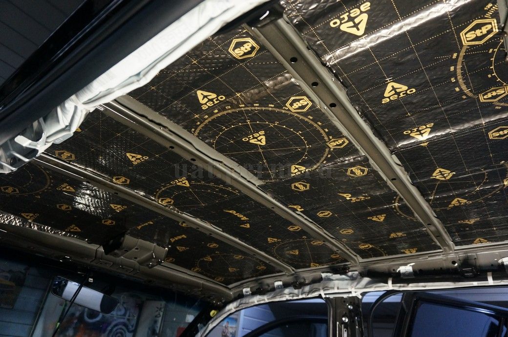 Toyota Land Cruiser Prado - шумоизоляция