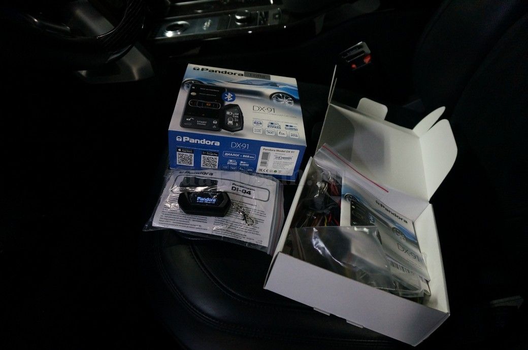 Range Rover - Установка автосигнализации Pandora DX 91 LoRa