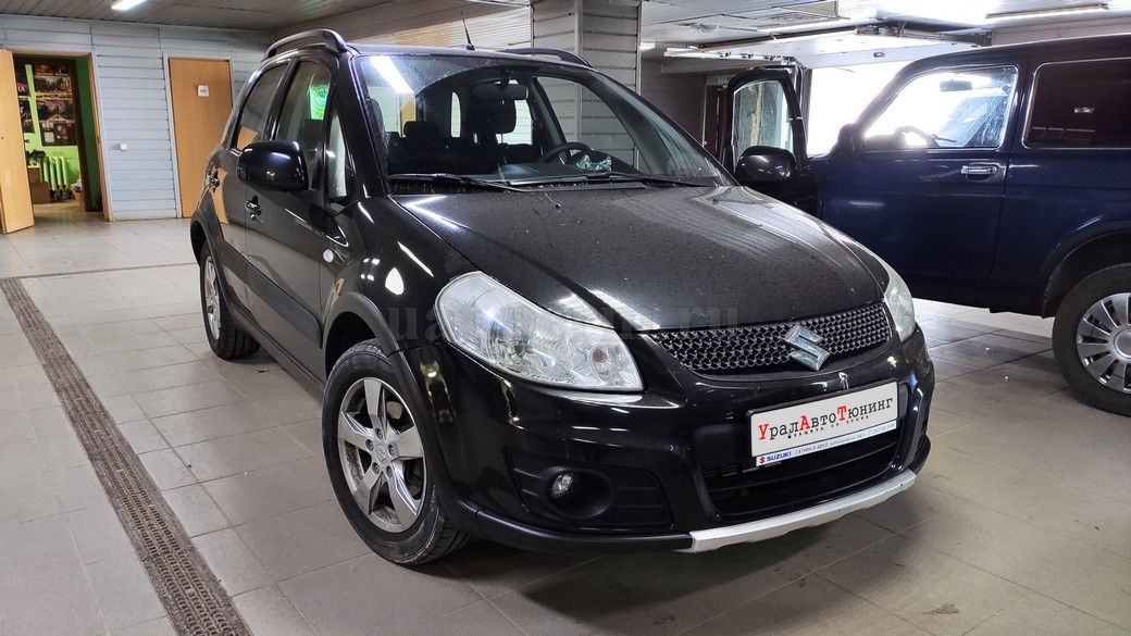 Установка парктроников на Suzuki SX4